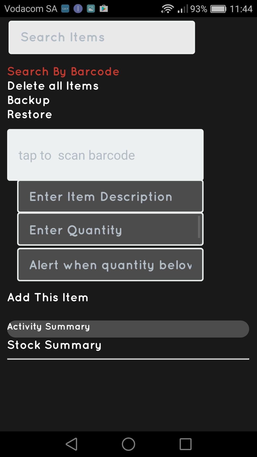 very simple inventory app for Android - APK Download