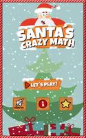 Santas Crazy Math Affiche