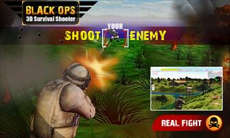 Black Ops 3D-Survival Shooting Affiche
