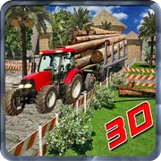 Cargo Log Truck Driver Offroad