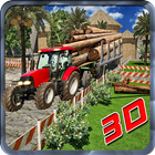Cargo Log Truck Driver Offroad आइकन