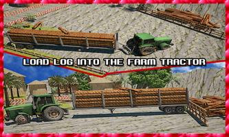 Cargo Log Truck Driver Offroad स्क्रीनशॉट 2