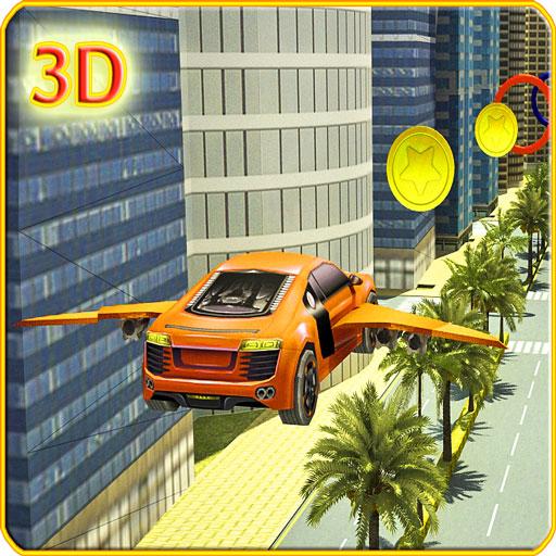 Летающий автомобиль мышцы 3d