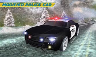 Police Car Off-Road Racing Sim Affiche