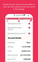 Love Lab® - Verify Your Dates تصوير الشاشة 3