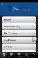 Internet Marketing Company App Affiche