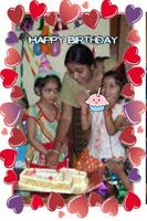 Birthday Frame Ecard تصوير الشاشة 1