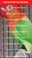 Kicau Burung Love Bird Josan Masteran capture d'écran 1