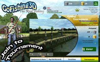 برنامه‌نما GoFishing3D The Real Fishing عکس از صفحه