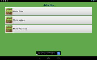 Master for Minecraft PE 0.14.0 captura de pantalla 3