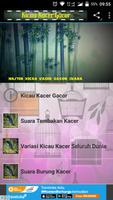 Master Kicau Kacer Gacor Juara 스크린샷 1