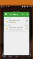Clip Master Clipboard Manager 4 Android P Launcher captura de pantalla 3