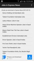 Jobs App imagem de tela 1