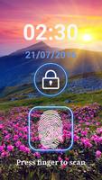 Fingerprint Lock screen Prank الملصق