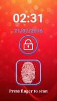 Fingerprint Lock screen Prank ภาพหน้าจอ 1