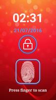 Fingerprint Lock screen Prank اسکرین شاٹ 1