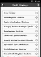 Keyboard Shortcuts Mac Affiche
