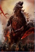 Godzilla Wallpaper HD Affiche