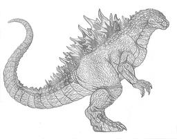 How To Draw Godzilla capture d'écran 1