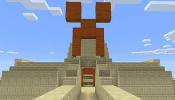 Map Temple Run For MCPE Affiche