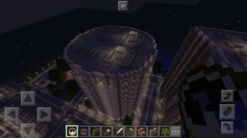 Mapa Tazader City Minecraft Cartaz