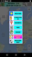 world weather and tourist data syot layar 2