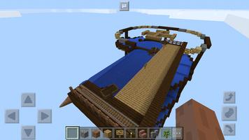 Water Slides rafting. MCPE map Ekran Görüntüsü 3