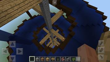 Water Slides rafting. MCPE map ภาพหน้าจอ 1