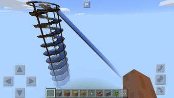 Water Slides rafting. MCPE map Ekran Görüntüsü 2