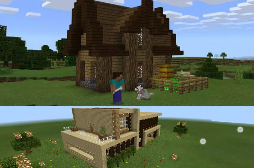 Android向けの建物の家minecraftの地図 Apkをダウンロードしましょう