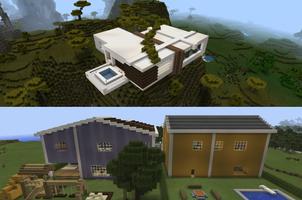 Building House Minecraft Maps Cartaz