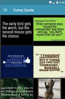 Funny Wallpapers Quote تصوير الشاشة 2