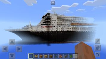 Queen Mary Ship Minecraft map capture d'écran 1