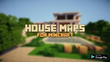 House maps for Minecraft PE پوسٹر