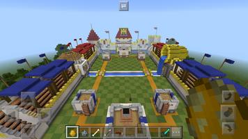 Poster Royale Pixel PvP Minecraft map