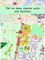Singapore MRT Map syot layar 3