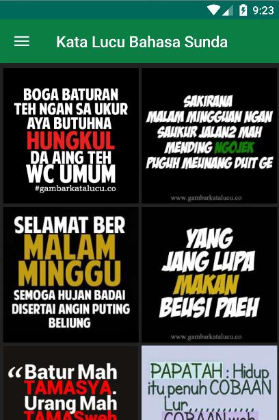 Gambar Kata Bahasa Sunda lucu for Android APK Download