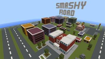 Smashy Road City Map Guide Affiche