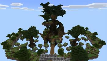 Map Big Tree Man For MCPE Affiche