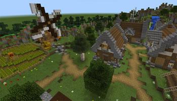 Map Infected Village For MCPE plakat