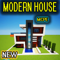New modern house map for mcpe