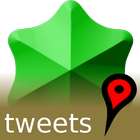 Tweets On A Map (Twitter) icon