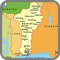 Benin Map