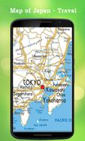Map of Japan - Travel capture d'écran 1
