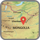 Mapa Mongolii aplikacja
