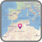 Algeria Travel Map icône