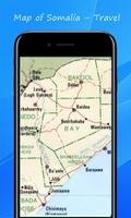 Map of Somalia – Travel capture d'écran 1