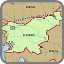 Słowenia Mapa aplikacja