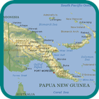 Papua New Guinea Map icon