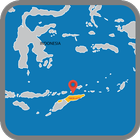 Timor Leste Map-Travel icône